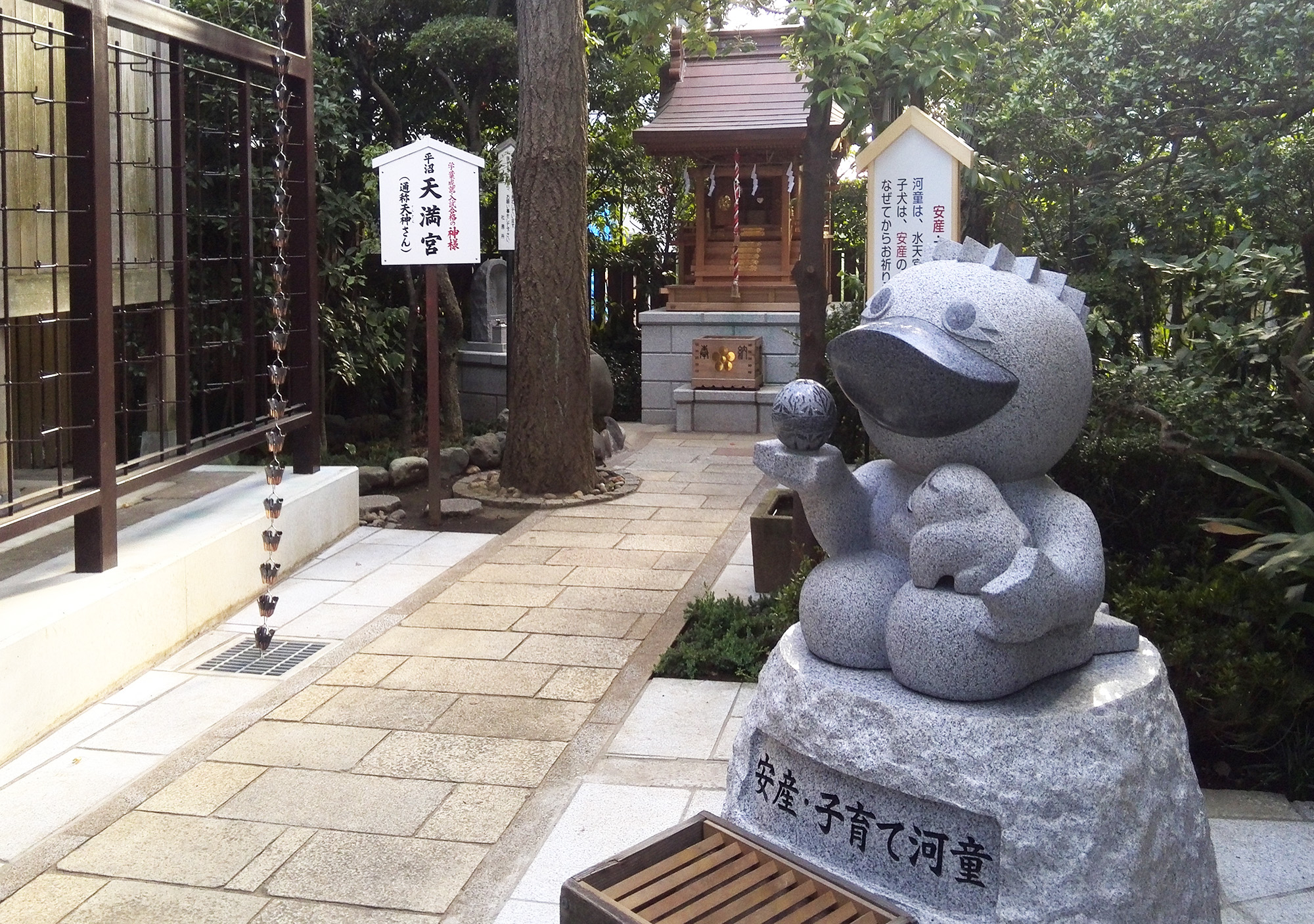 横浜平沼水天宮カッパ
